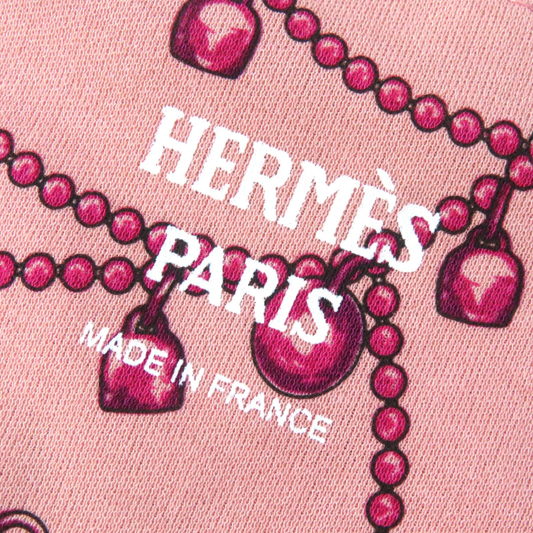 Discounted Pristine HERMES Short sleeve T-shirt Tresor de Medor Pink cotton Women 36