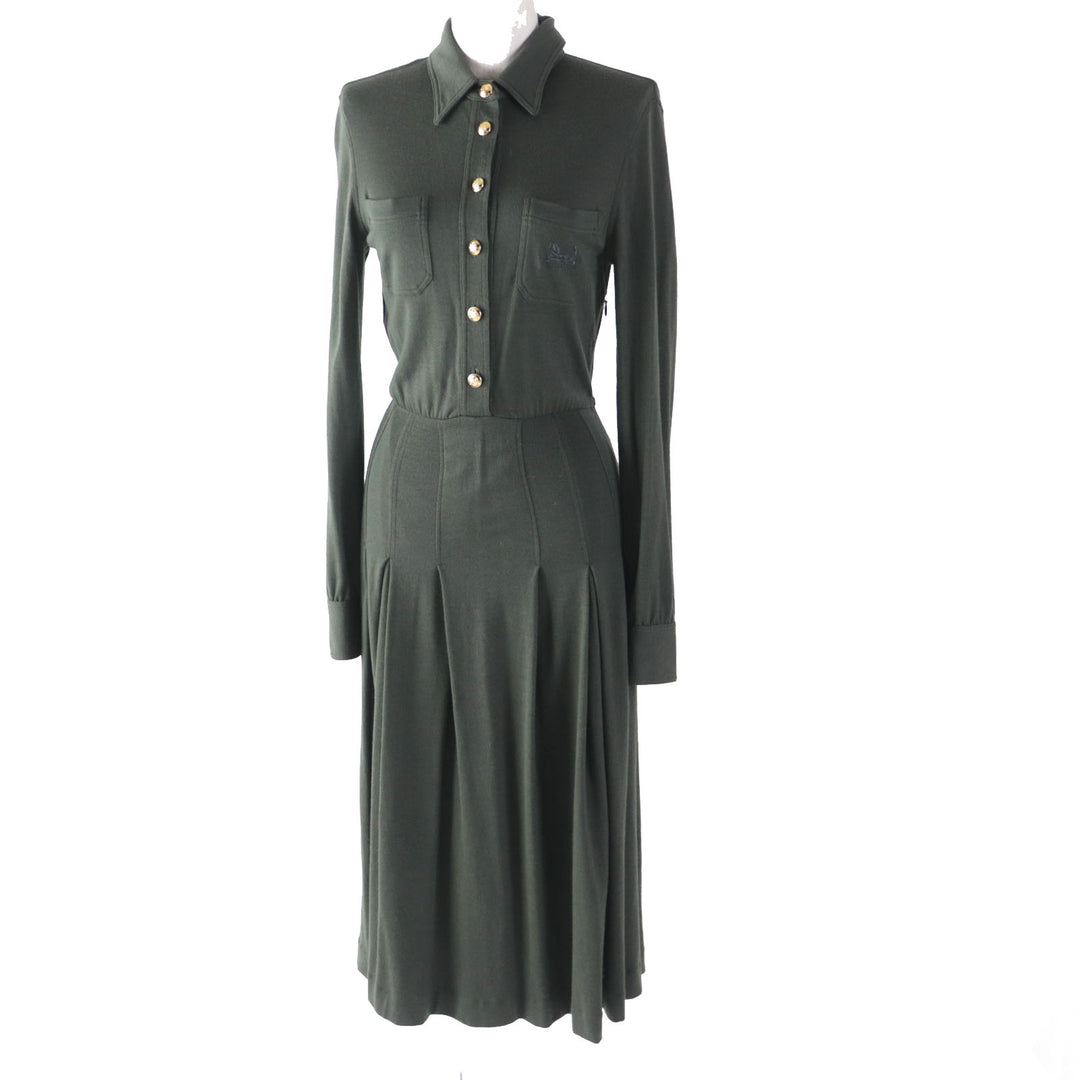 Discounted Great CELINE one piece Horse-drawn carriage embroidery,Women XS 2X561453L