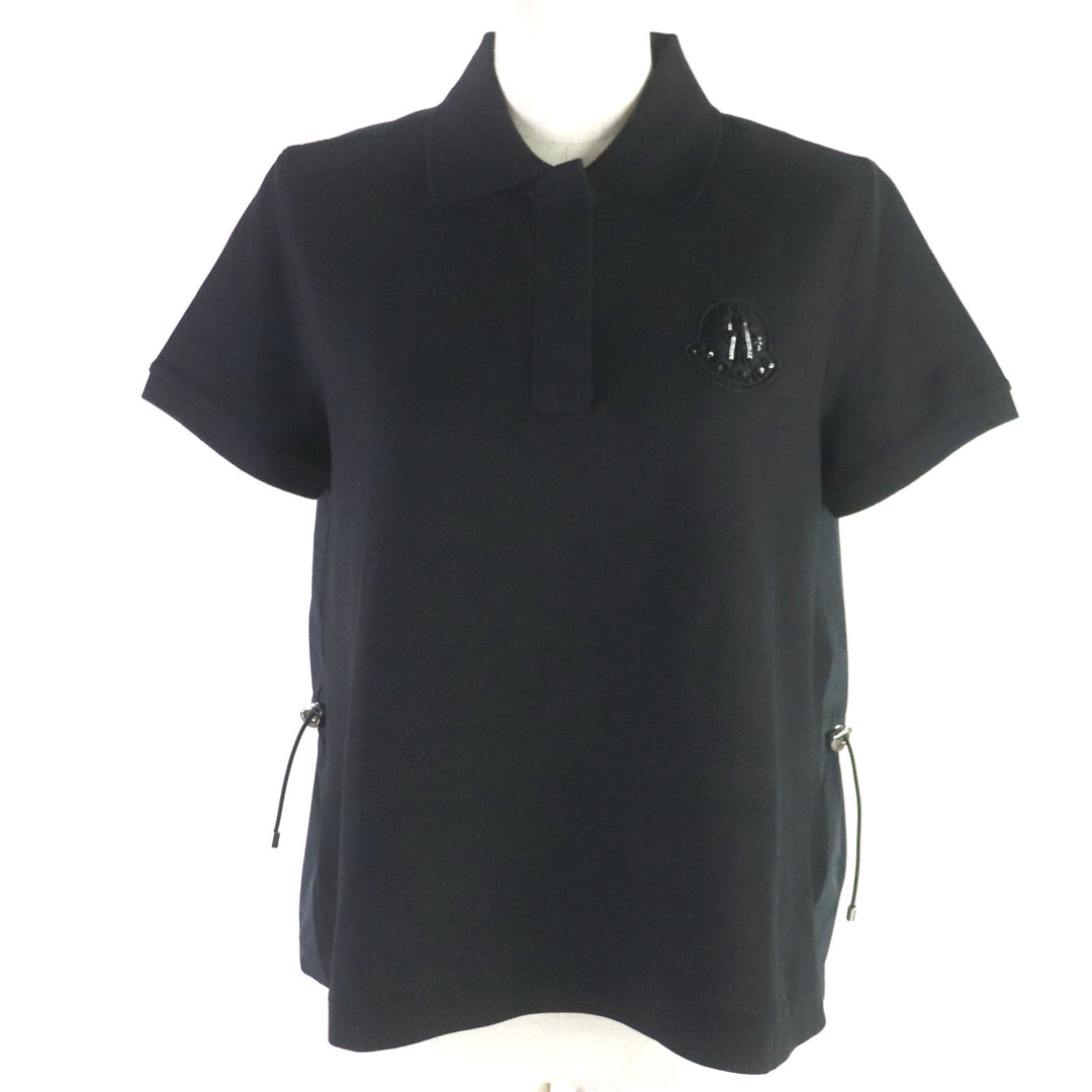Discounted Excellent MONCLER Short sleeve polo shirt Sequin logo, different material