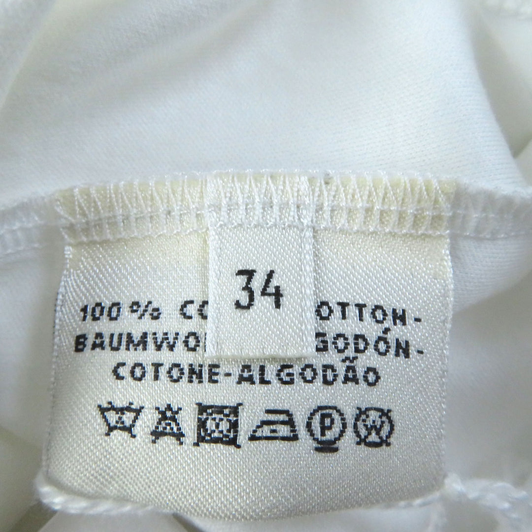 Discounted Pristine HERMES Short sleeve T-shirt GRAND MANAGE Crew neck White pink 34