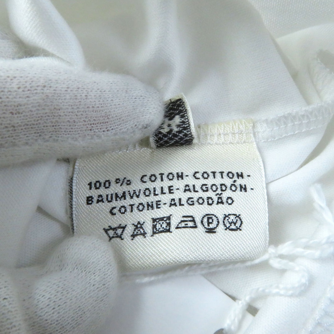 Discounted Pristine HERMES Short sleeve T-shirt GRAND MANAGE Crew neck White pink 34