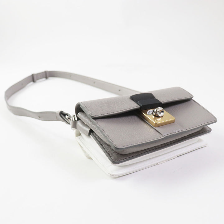 Discounted Excellent Maison Margiela Shoulder Bag NEW LOCK Horizontal leather SB1WD0002