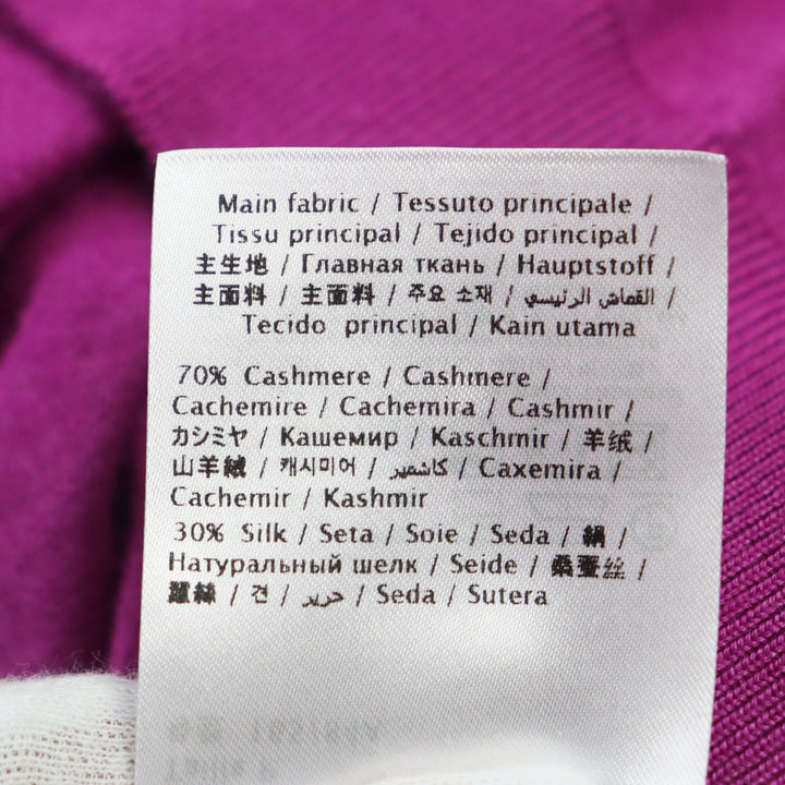 Discounted Great VALENTINO sweater with embroidered logo pink cashmere mens S UB3KC17A5S7