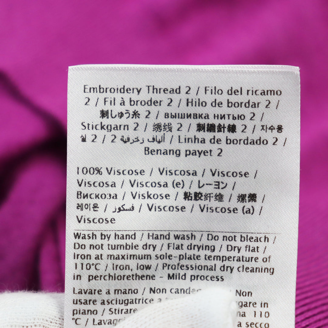 Discounted Great VALENTINO sweater with embroidered logo pink cashmere mens S UB3KC17A5S7