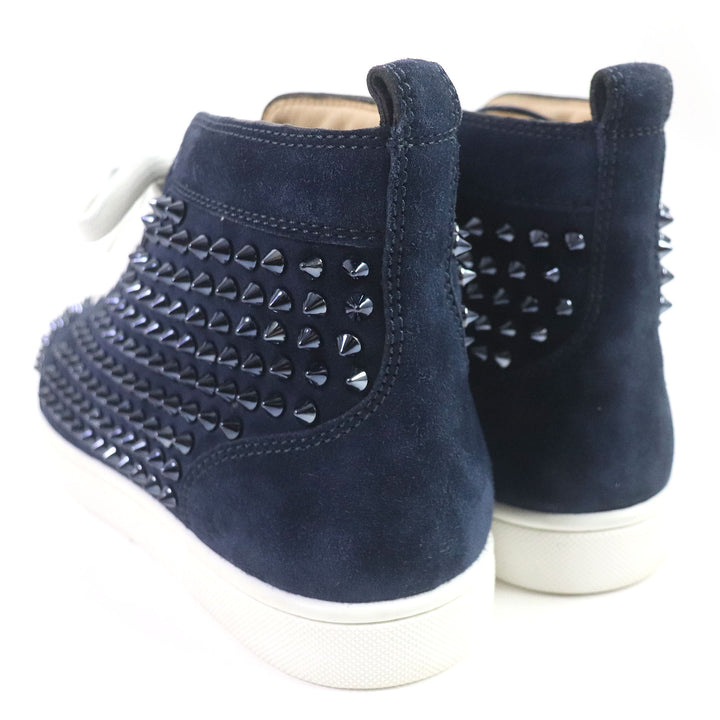 Discounted Excellent Christian Louboutin High cut sneakers LOUIS FLAT VV/SPIKES 40 3101212
