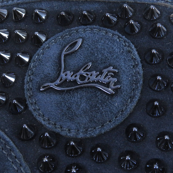 Discounted Excellent Christian Louboutin High cut sneakers LOUIS FLAT VV/SPIKES 40 3101212