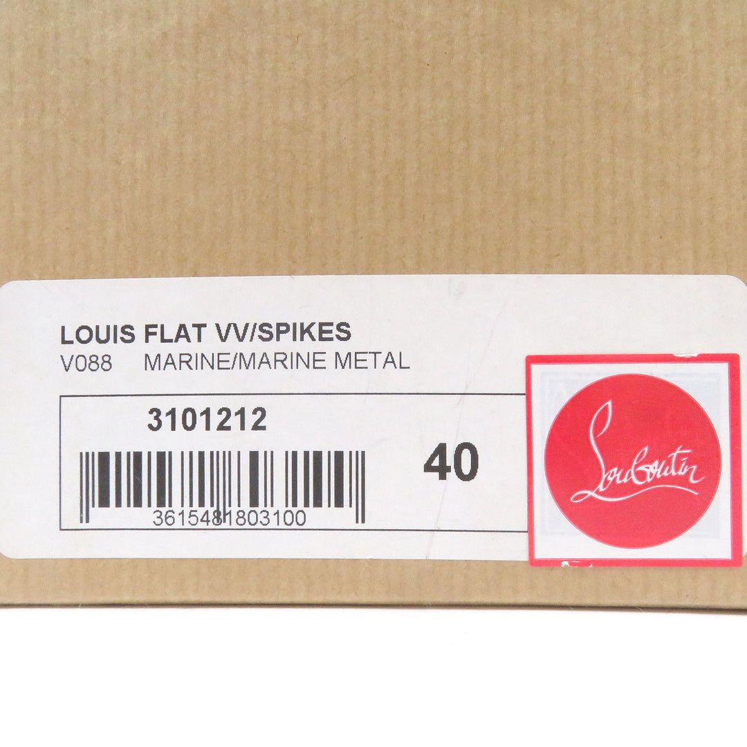 Discounted Excellent Christian Louboutin High cut sneakers LOUIS FLAT VV/SPIKES 40 3101212