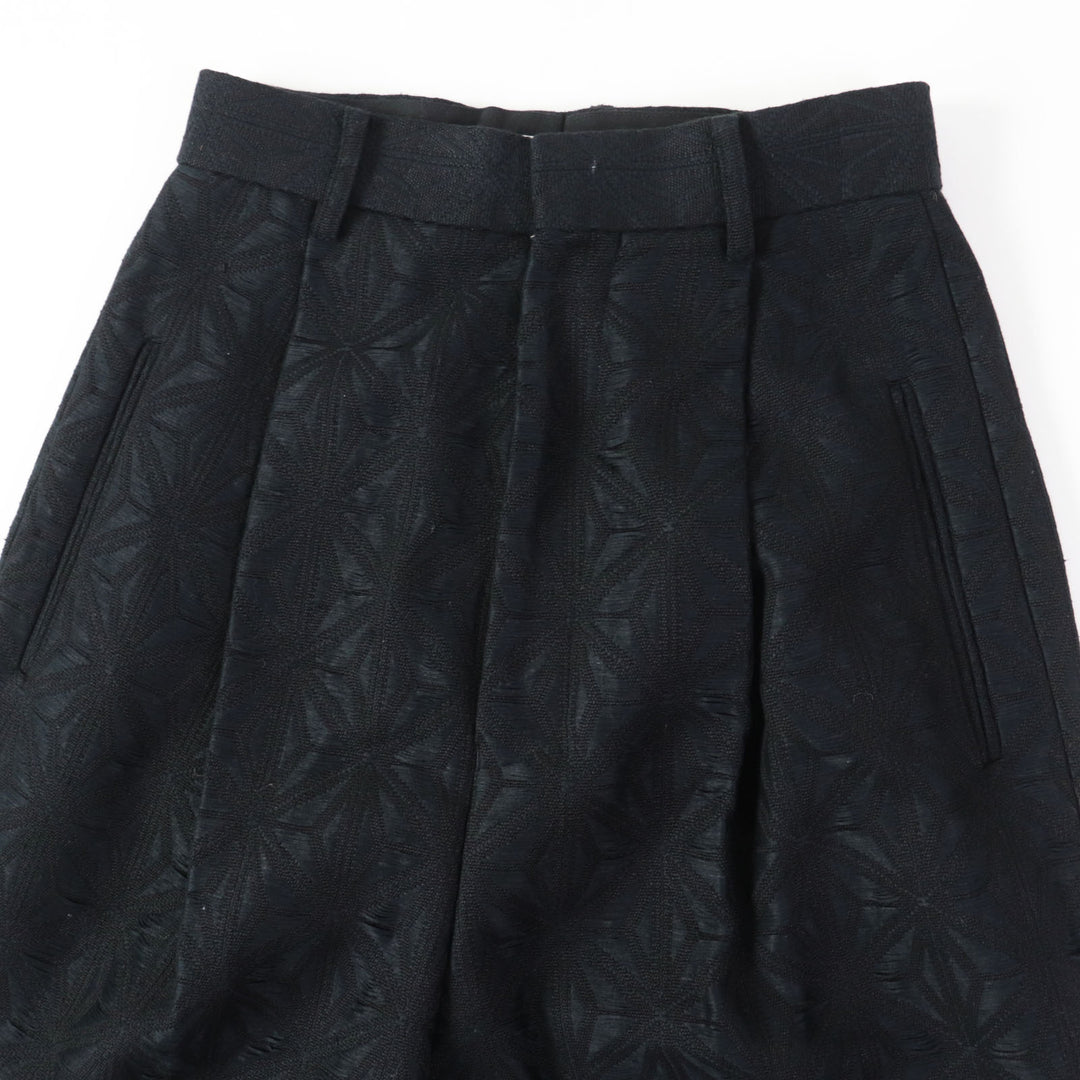 Discounted Excellent beautiful people Pants asanoha jugvard one tuck tapered 34 1215105027