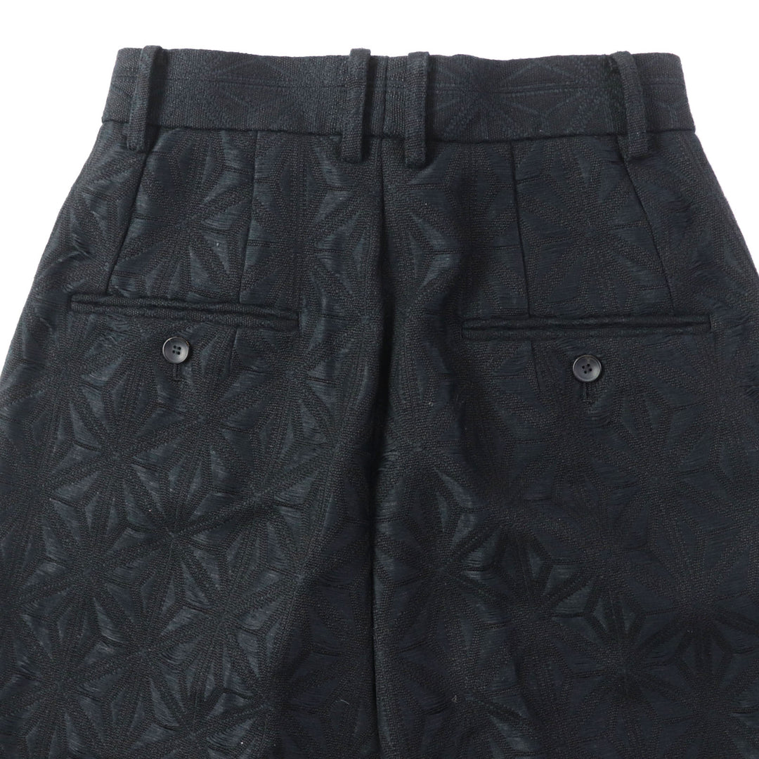 Discounted Excellent beautiful people Pants asanoha jugvard one tuck tapered 34 1215105027
