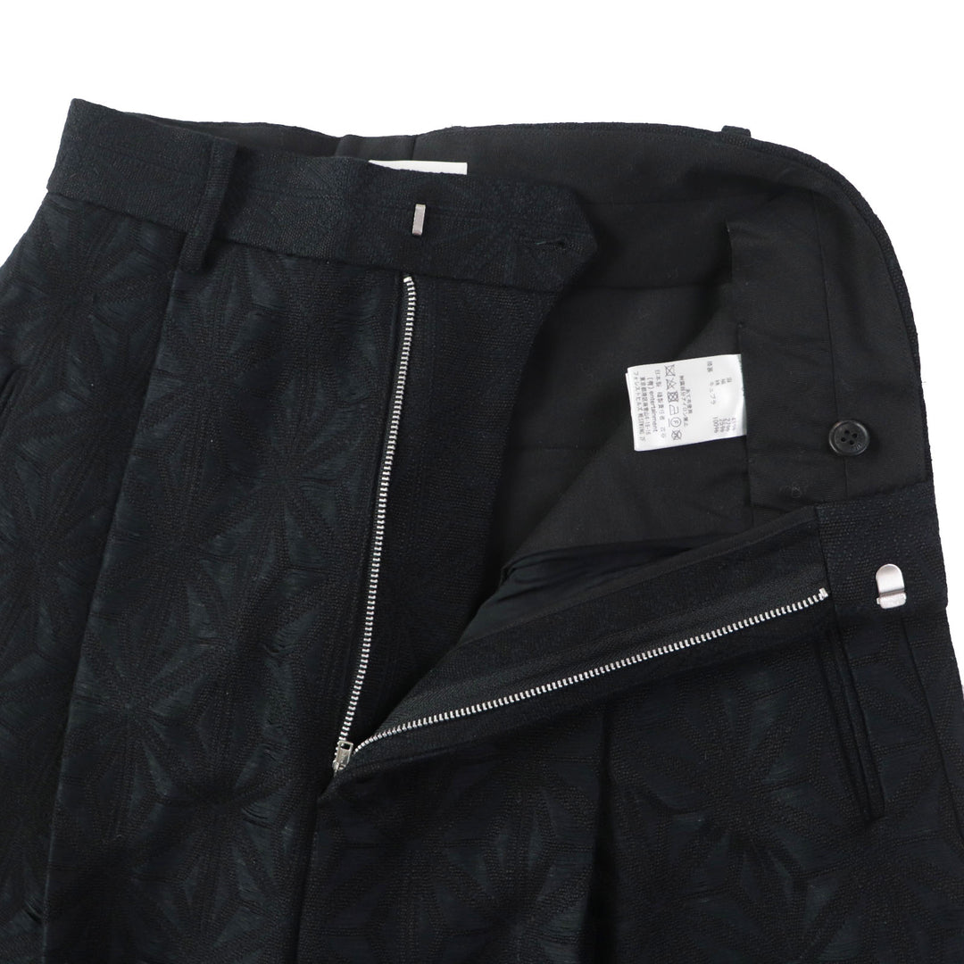 Discounted Excellent beautiful people Pants asanoha jugvard one tuck tapered 34 1215105027