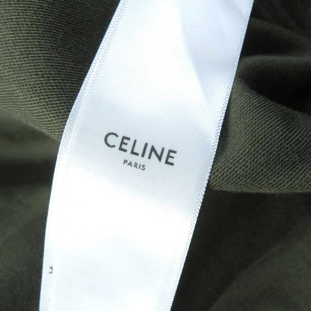 Discounted Great CELINE Parker Plonge lambskin oversized parka black cotton Women 34 2D493151T