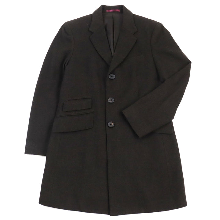 Discounted Great PS Paul Smith Chester coat mid-lengthcoat Dark cashmere S PP-RM-35794