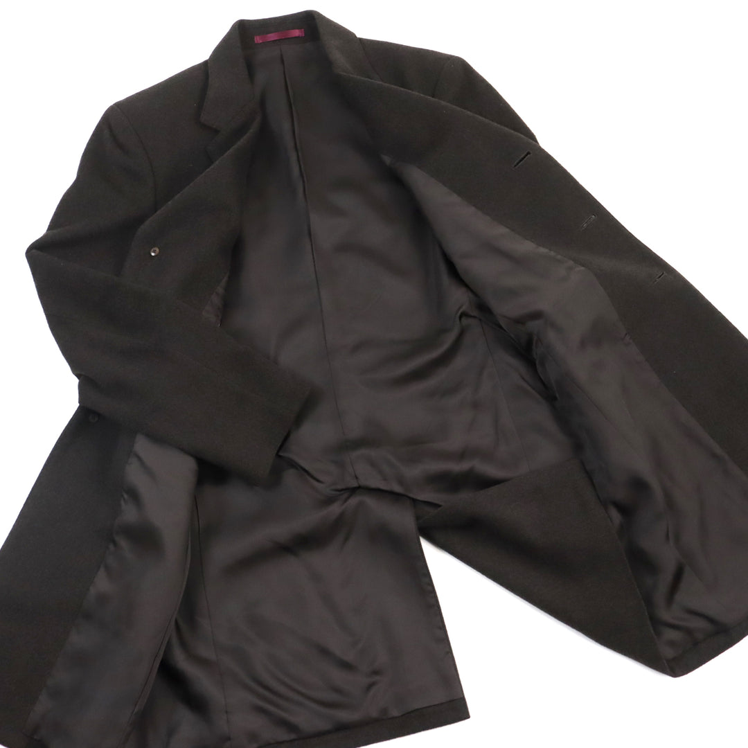 Discounted Great PS Paul Smith Chester coat mid-lengthcoat Dark cashmere S PP-RM-35794