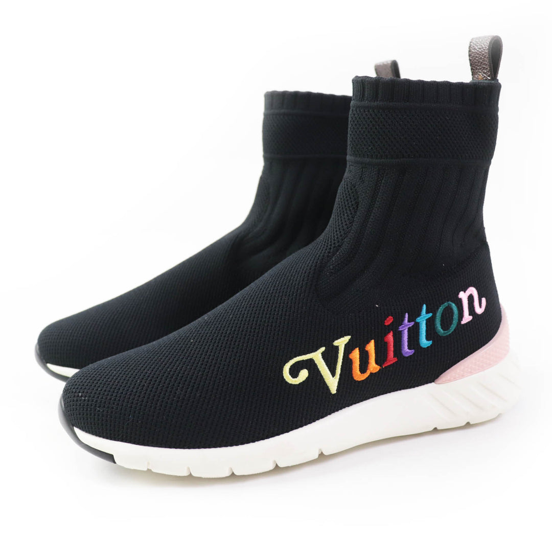 Discounted Great LOUIS VUITTON sneakers Lightweight socks with embroidered logo multi Women