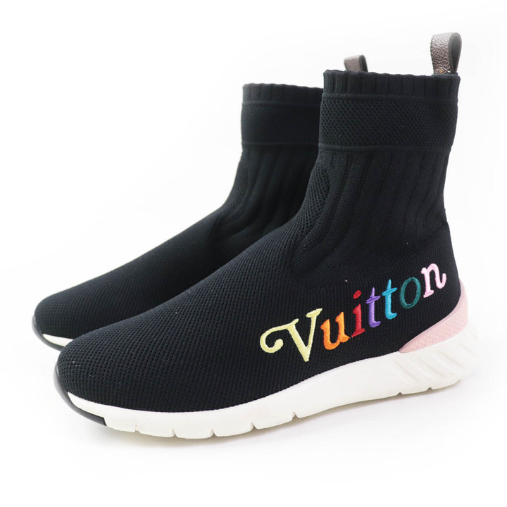 Discounted Great LOUIS VUITTON sneakers Lightweight socks with embroidered logo multi Women