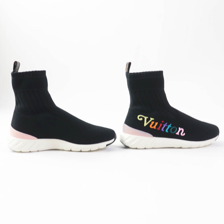 Discounted Great LOUIS VUITTON sneakers Lightweight socks with embroidered logo multi Women