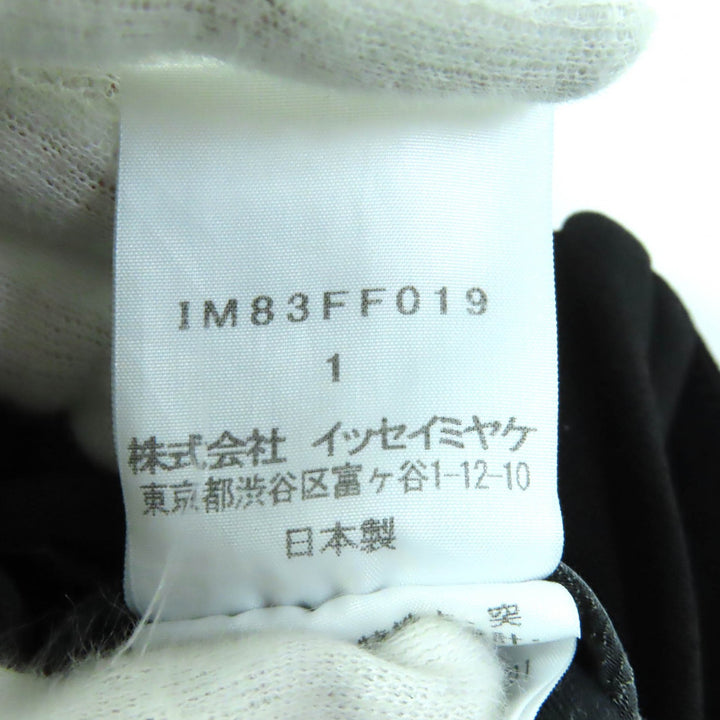 Discounted ISSEY MIYAKE Pants easy pants black Triacetate Women 1 IM83FF019