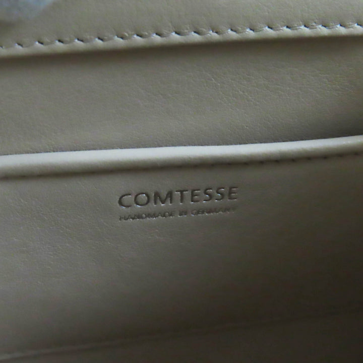 Discounted 
 Pristine COMTESSE Handbag Princess Horsehair beige leather Women 7166