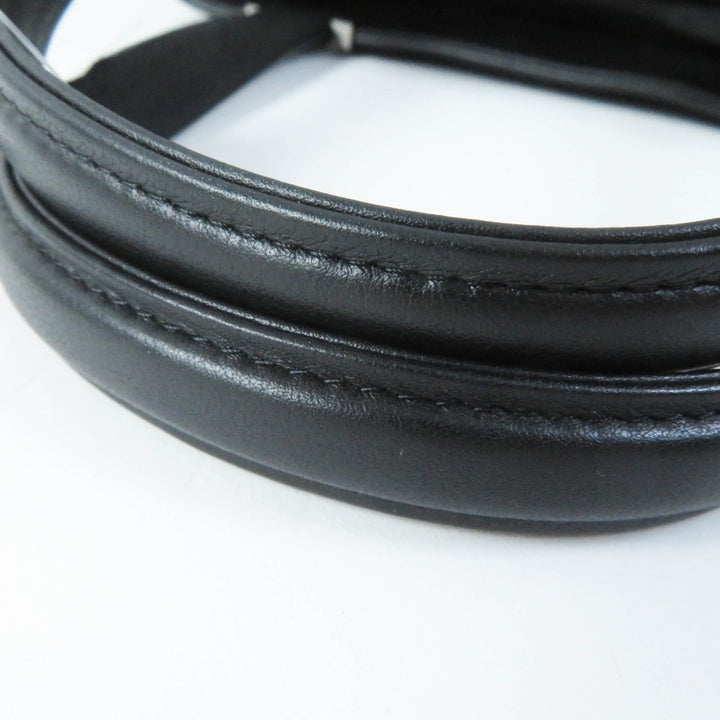 Discounted Pristine COMTESSE Handbag Horsehair black leather Women 7627