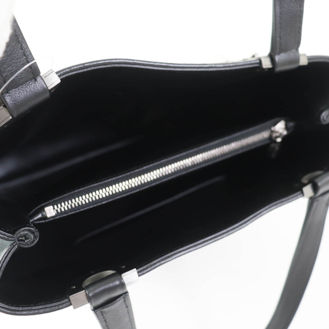 Discounted Pristine COMTESSE Handbag Horsehair black leather Women 7627