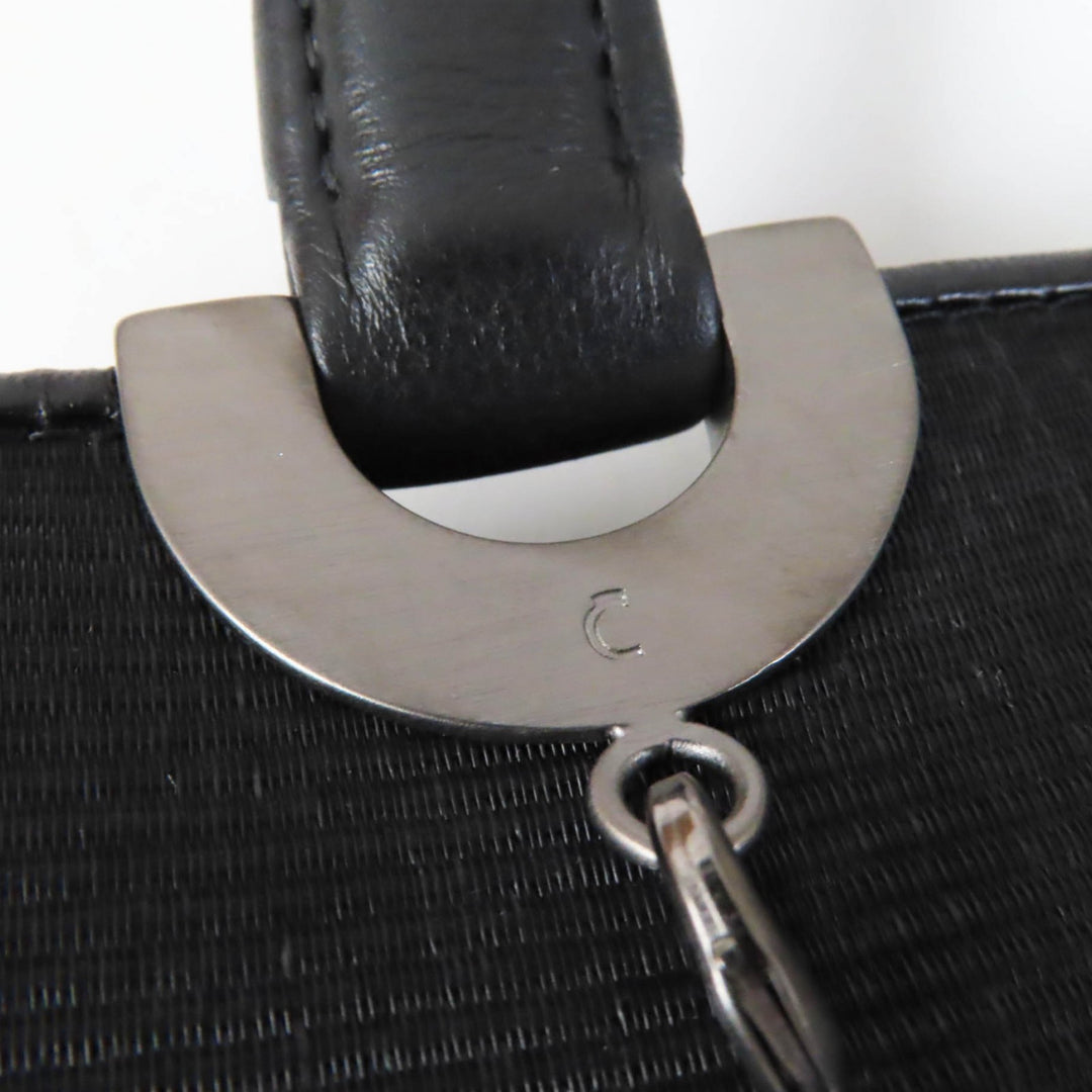 Discounted Pristine COMTESSE Handbag Horsehair black leather Women 7627