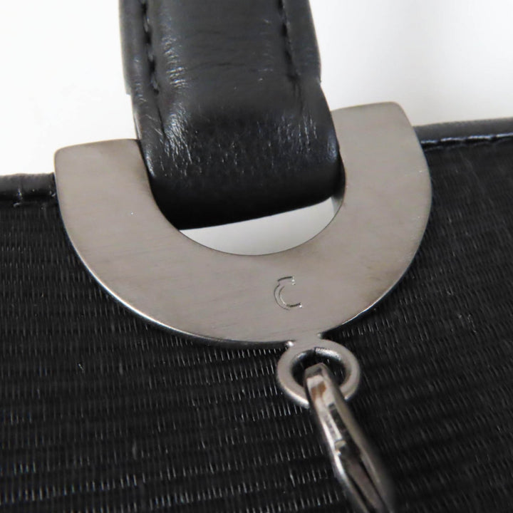 Discounted Pristine COMTESSE Handbag Horsehair black leather Women 7627