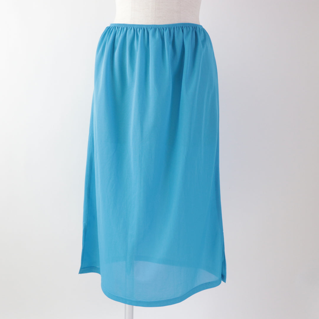 Discounted Excellent PLEATS PLEASE Long skirt Mesh petticoat Light blue Women 2 PP71-JG723