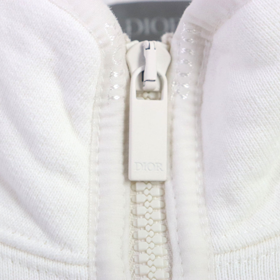 Discounted Great DIOR sweat Dior 47 logo embroidered half-zip pullover mens XL 413J434A0879