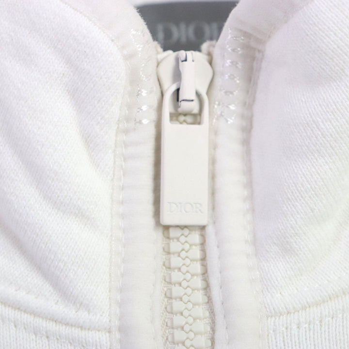 Discounted Great DIOR sweat Dior 47 logo embroidered half-zip pullover mens XL 413J434A0879