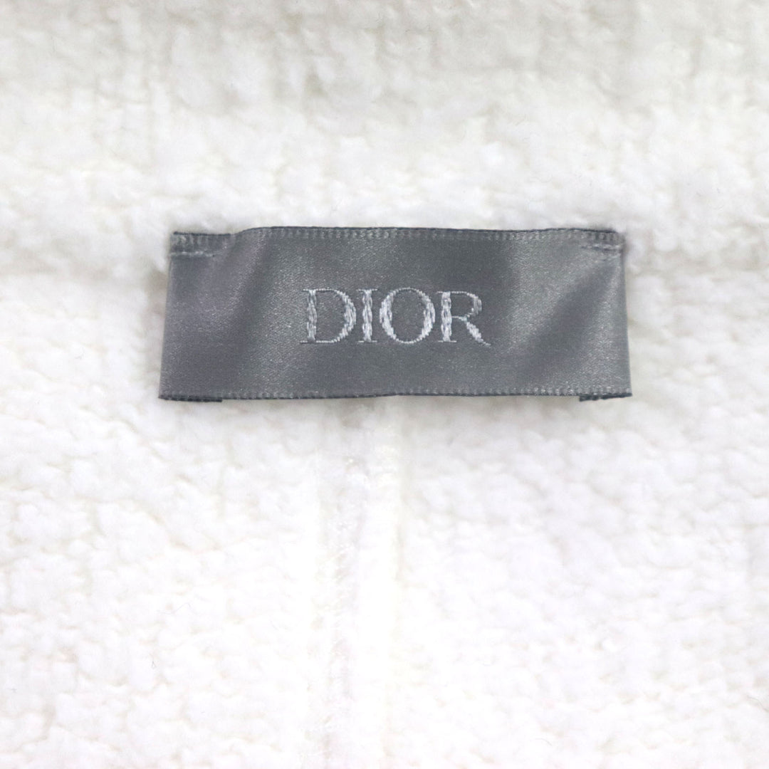 Discounted Great DIOR sweat Dior 47 logo embroidered half-zip pullover mens XL 413J434A0879