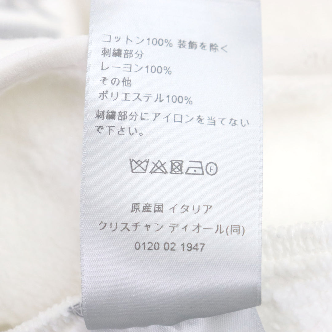 Discounted Great DIOR sweat Dior 47 logo embroidered half-zip pullover mens XL 413J434A0879