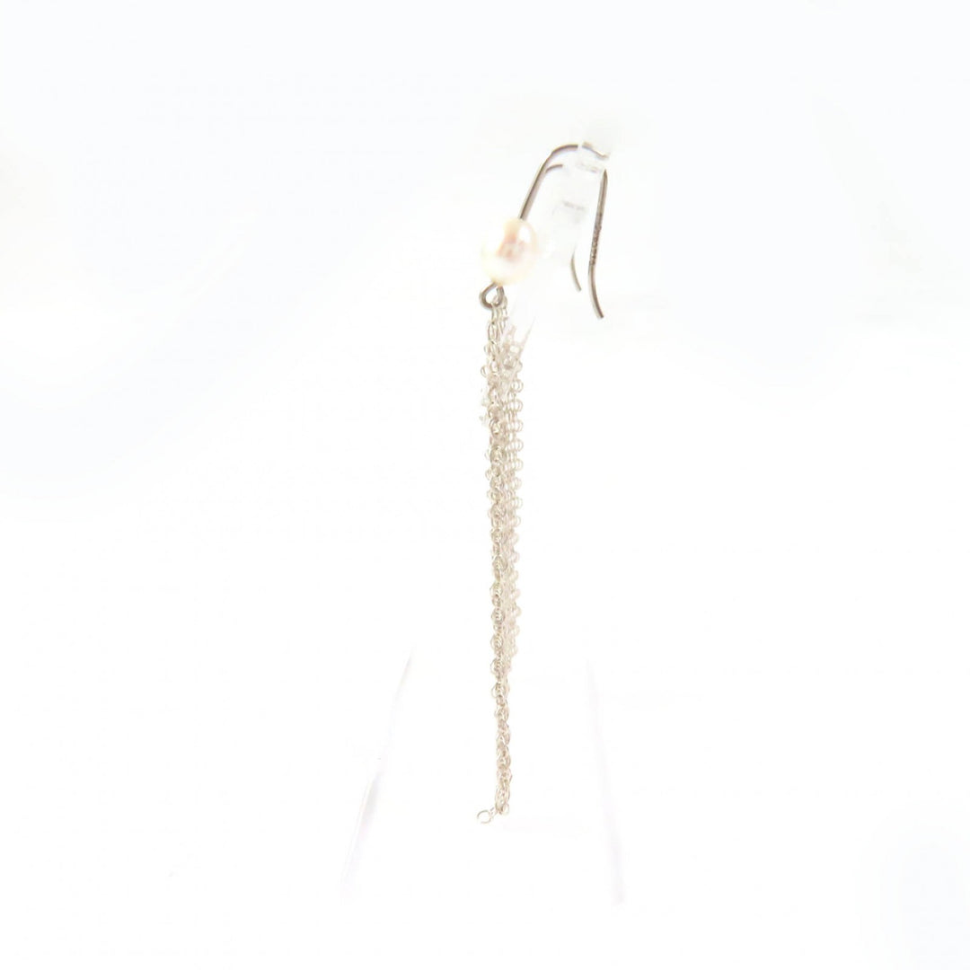 Discounted Great TIFFANY&Co. Pierce Current product: Mesh tassel with pearl Silver AG925