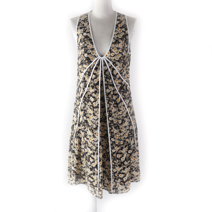 Discounted 
 Pristine Stella McCartney one piece Floral print sleeveless long multicolor silk Women 40