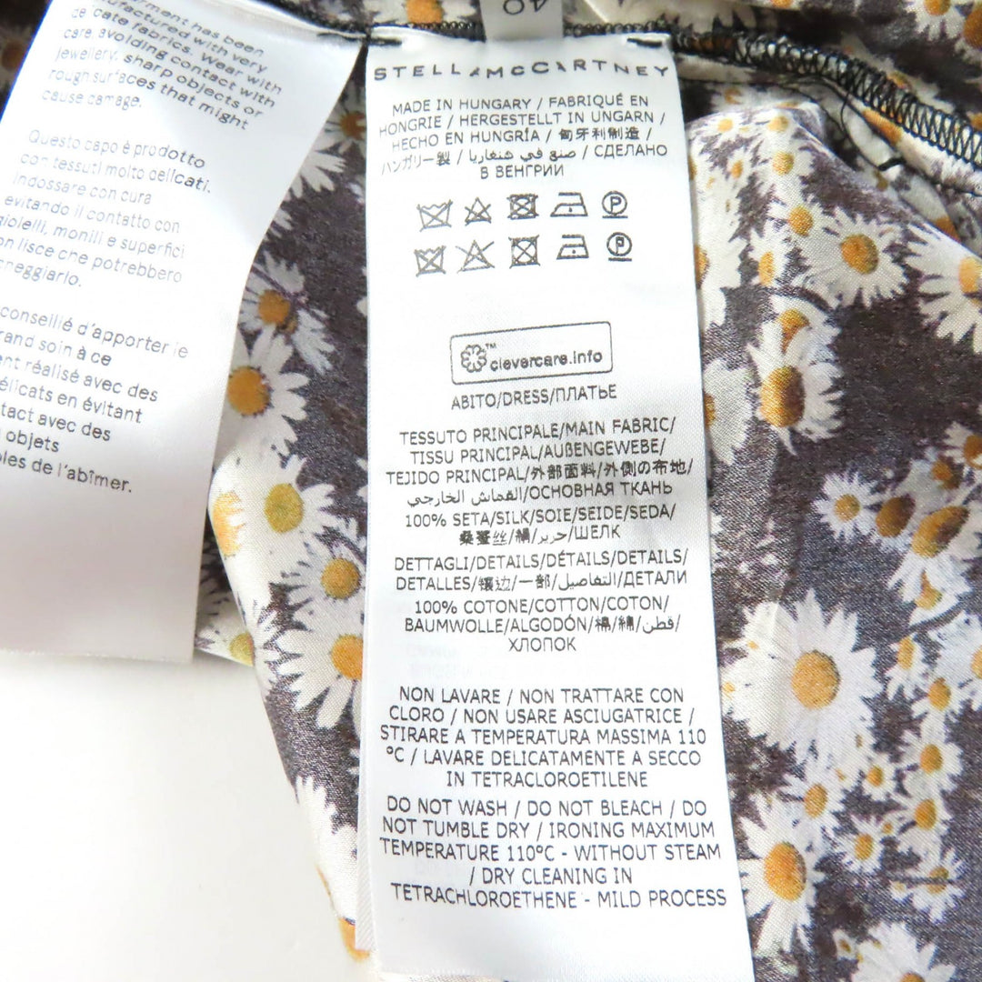 Discounted 
 Pristine Stella McCartney one piece Floral print sleeveless long multicolor silk Women 40