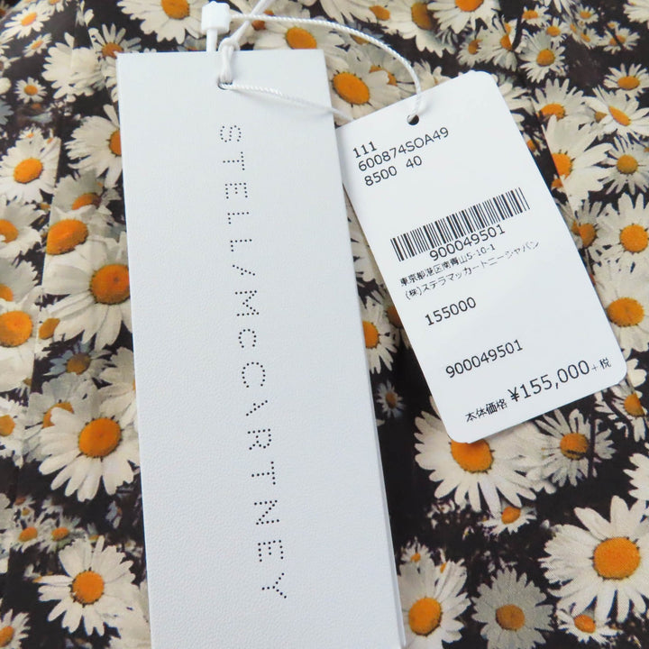 Pristine Stella McCartney one piece Floral sleeveless multicolor silk Women 40