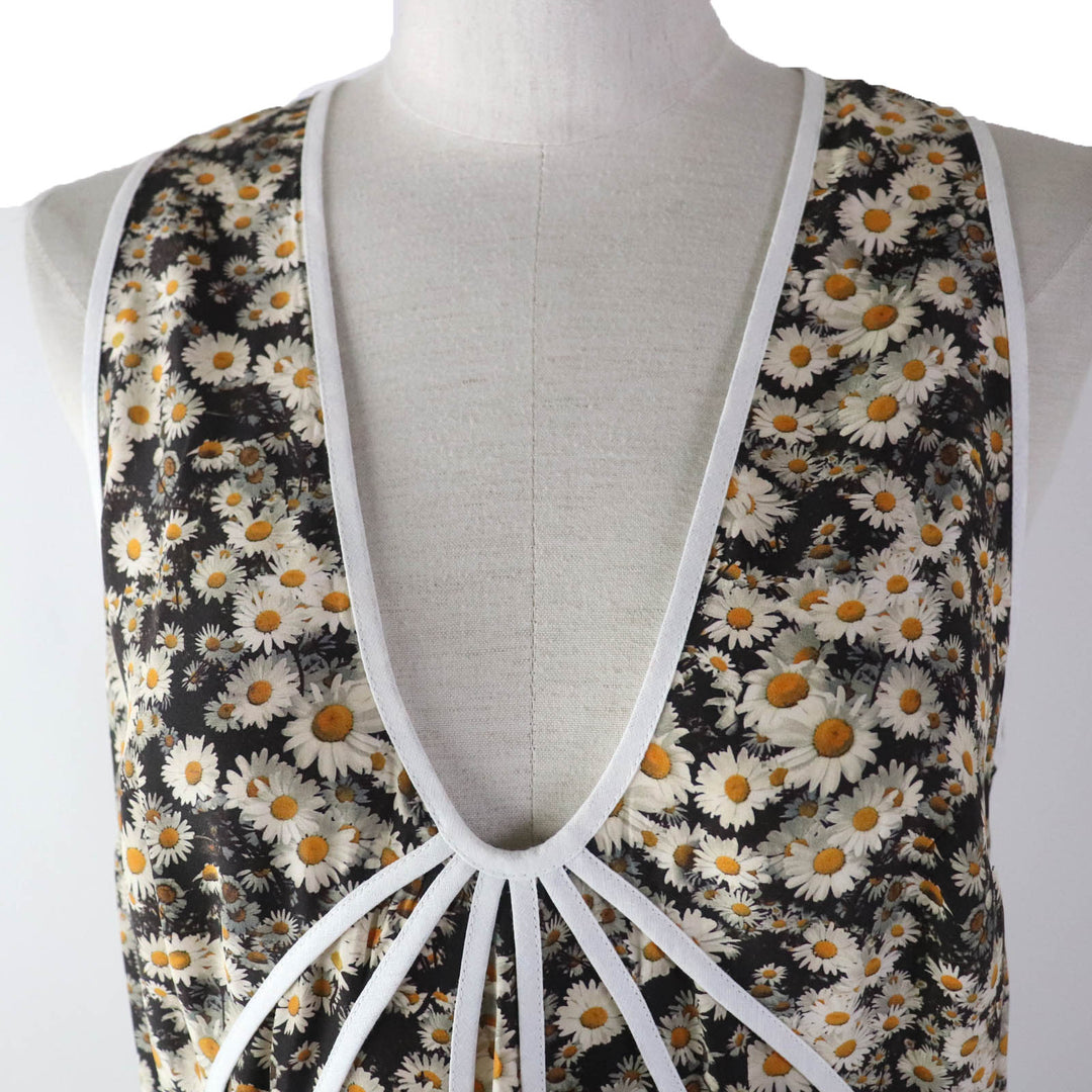 Pristine Stella McCartney one piece Floral sleeveless multicolor silk Women 40