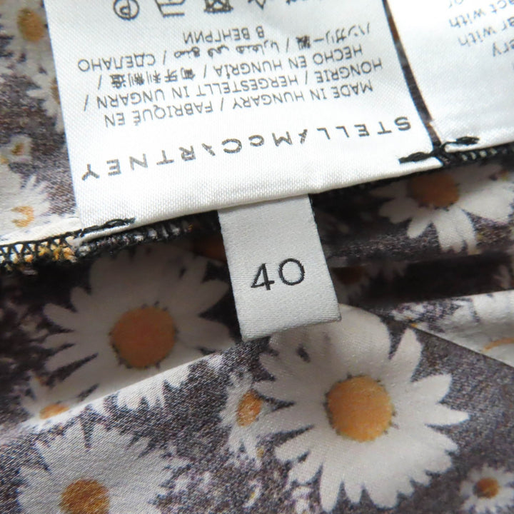 Pristine Stella McCartney one piece Floral sleeveless multicolor silk Women 40