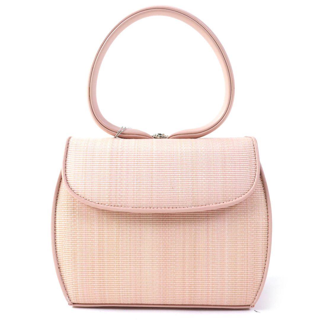 Discounted Pristine COMTESSE Handbag Princess Leather and Horsehair pink Women 7166