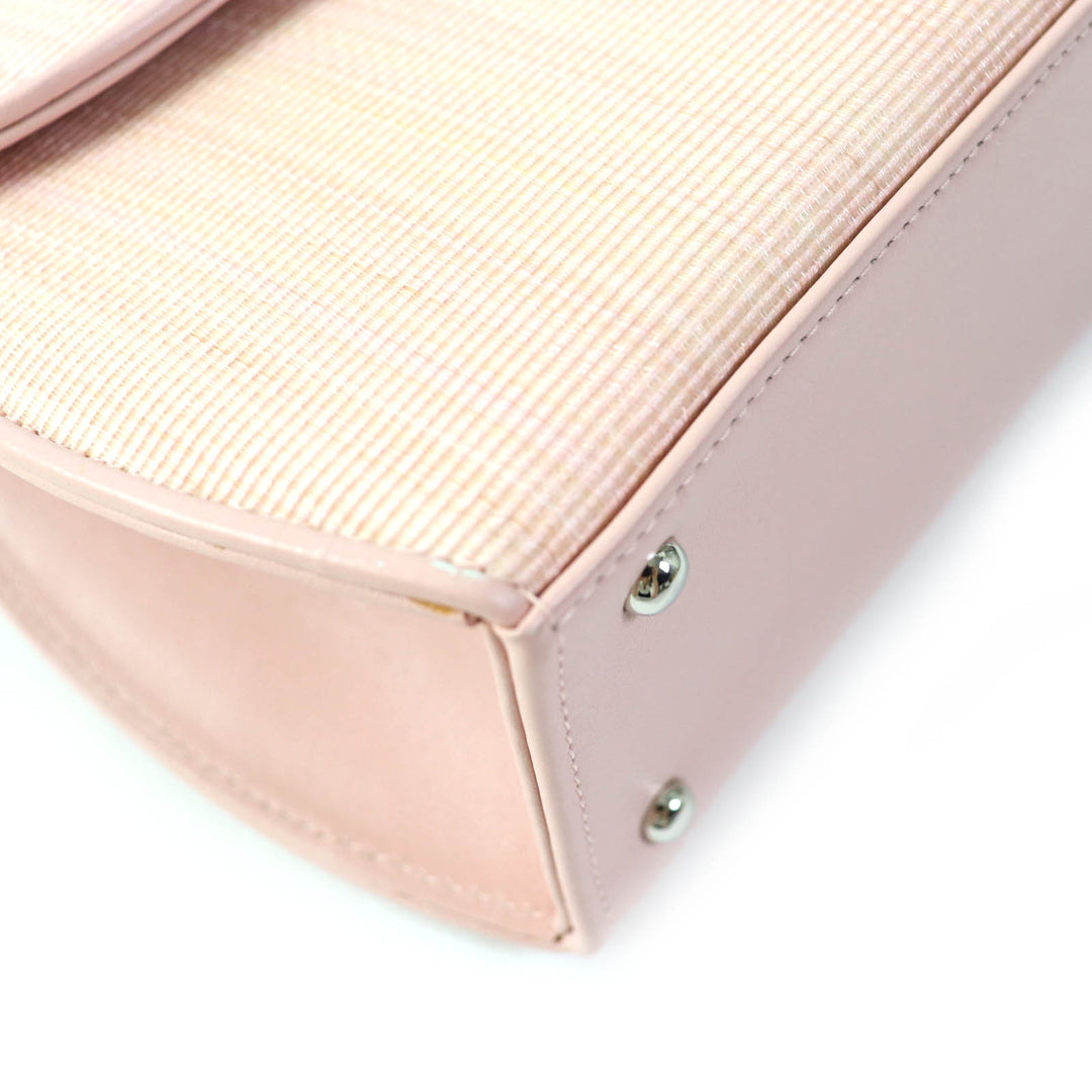 Discounted Pristine COMTESSE Handbag Princess Leather and Horsehair pink Women 7166