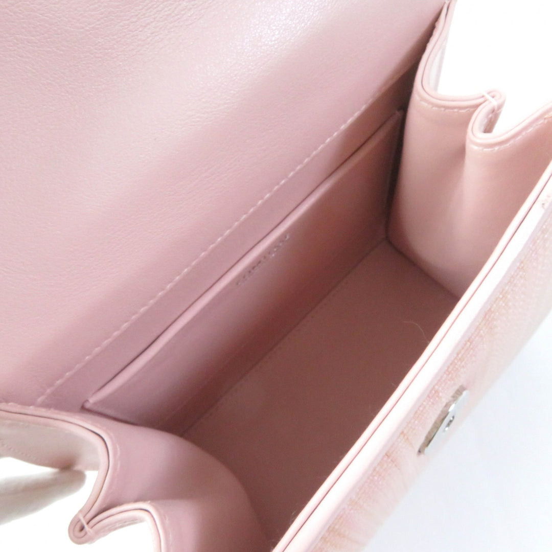 Discounted Pristine COMTESSE Handbag Princess Leather and Horsehair pink Women 7166