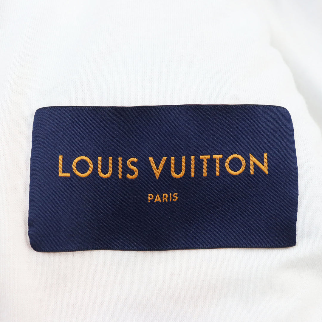 Discounted Excellent LOUIS VUITTON Blouson Jacquard Camo Fleece Blouson mens L 1AAU8L