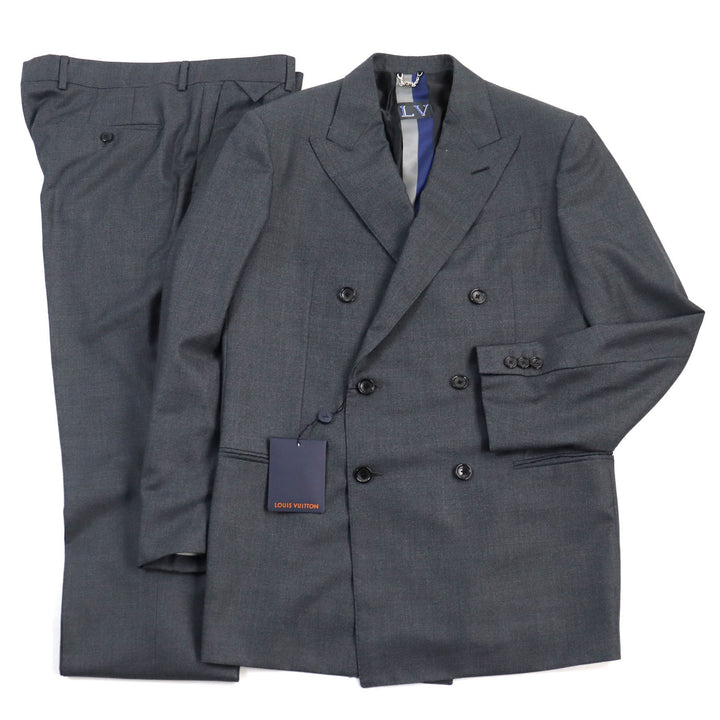Discounted LOUIS VUITTON suit Peaked lapel LV print lining mens 50 HGCF7W