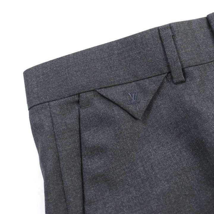 Discounted LOUIS VUITTON suit Peaked lapel LV print lining mens 50 HGCF7W