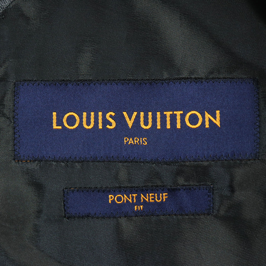 Discounted LOUIS VUITTON suit Peaked lapel LV print lining mens 50 HGCF7W