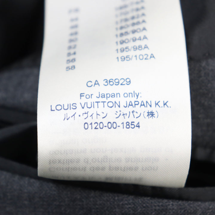 Discounted LOUIS VUITTON suit Peaked lapel LV print lining mens 50 HGCF7W