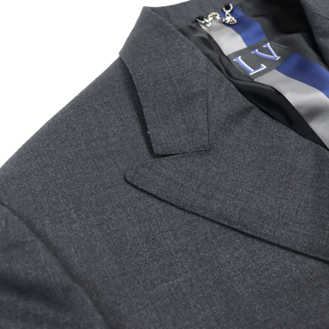 Discounted LOUIS VUITTON suit Peaked lapel LV print lining mens 50 HGCF7W