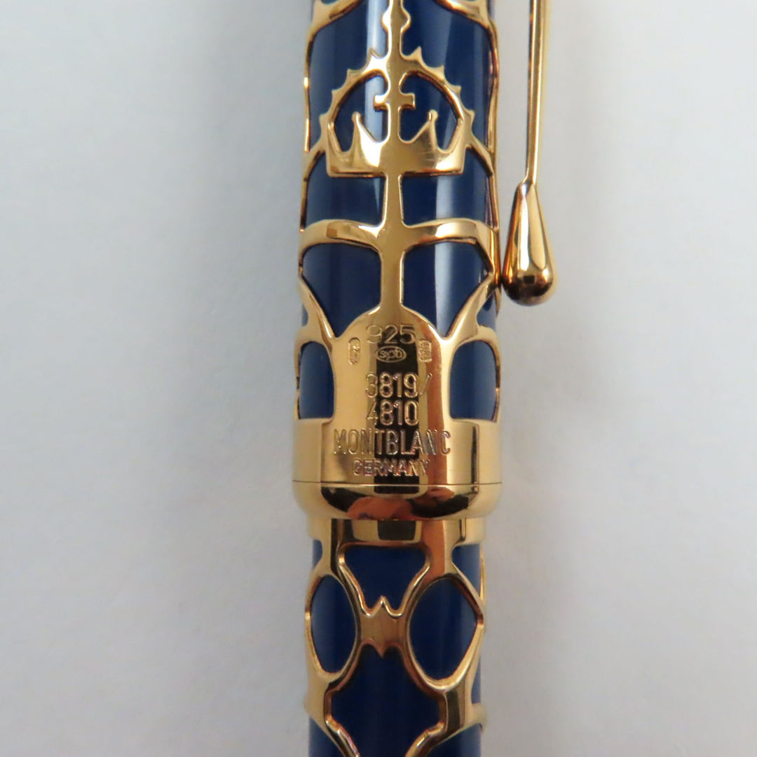 Great MONTBLANC fountain pen 1995 Prince Regent Limited Edition 3819/4810 SV925