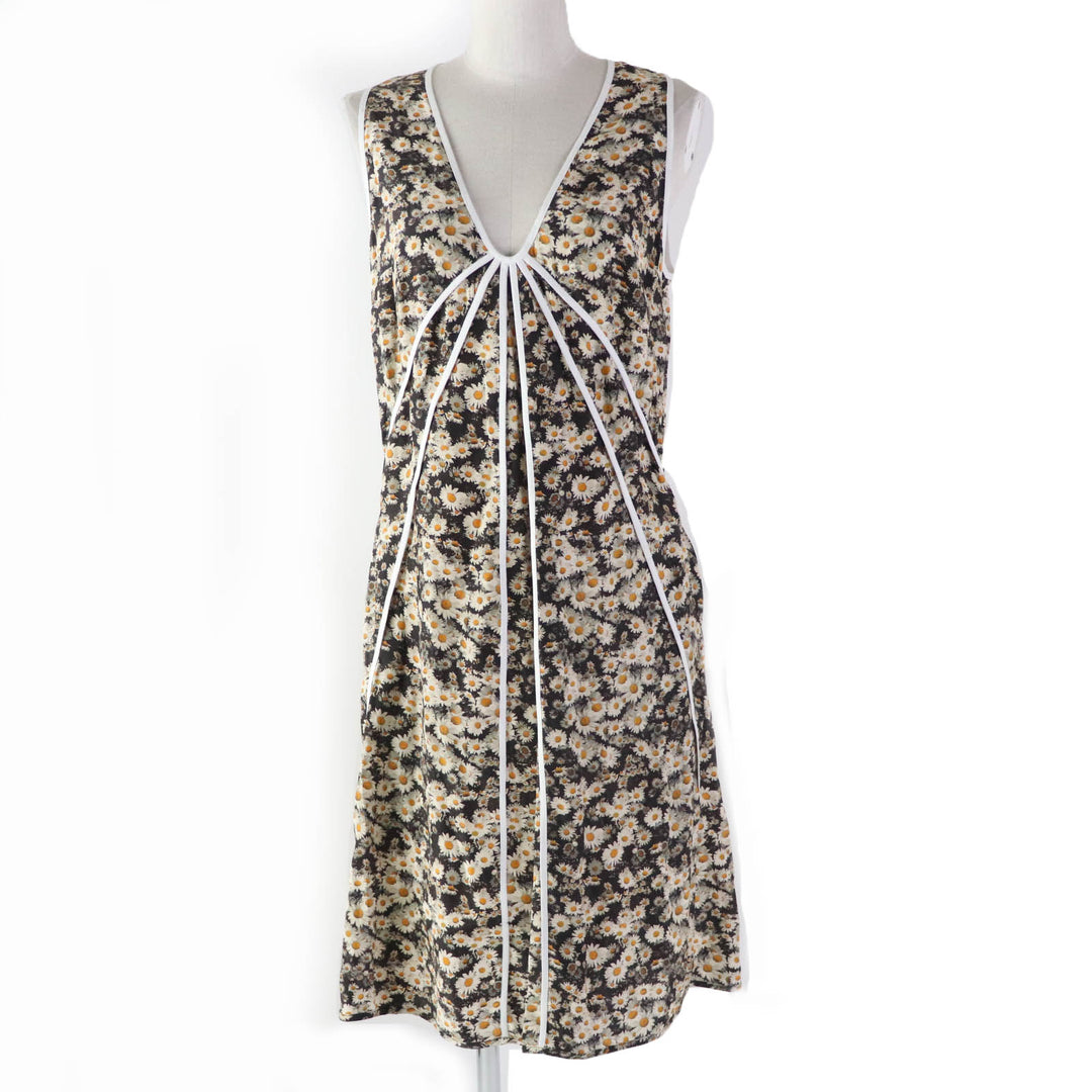 Discounted 
 Pristine Stella McCartney one piece Floral design sleeveless multicolor silk Women 40