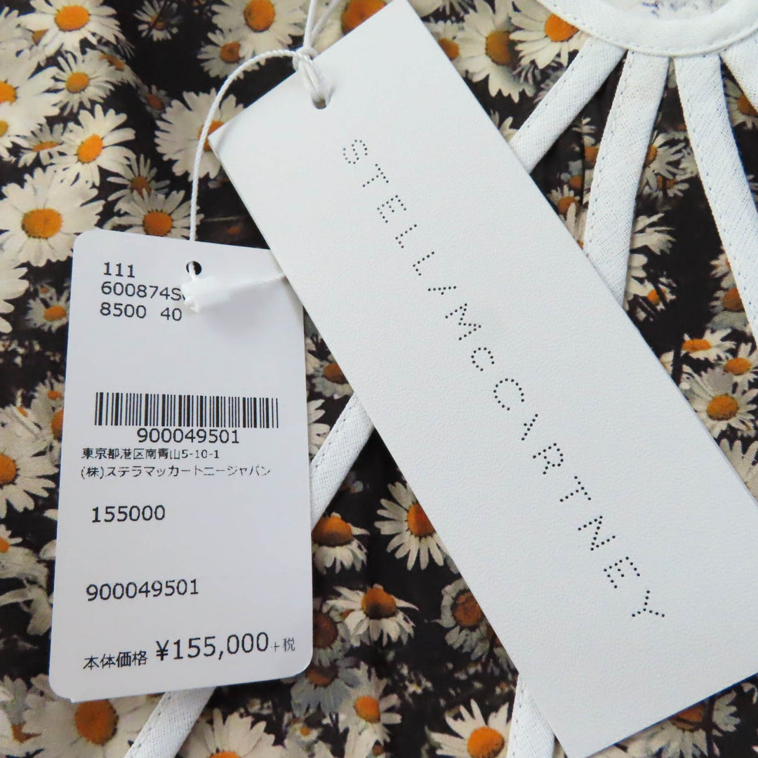 Discounted 
 Pristine Stella McCartney one piece Floral design sleeveless multicolor silk Women 40