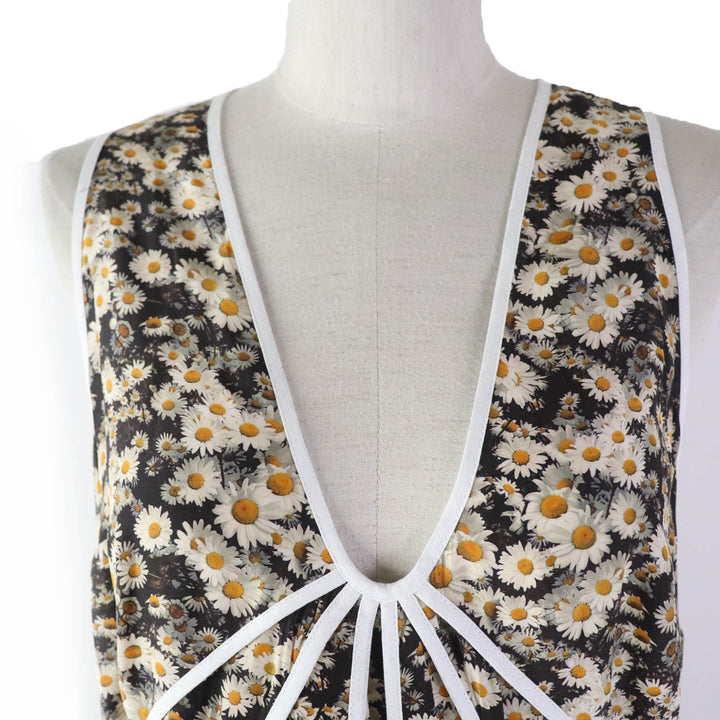 Discounted 
 Pristine Stella McCartney one piece Floral design sleeveless multicolor silk Women 40